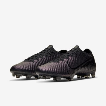 Nike Mercurial Vapor 13 Elite FG - Férfi Focicipő - Fekete/Fekete